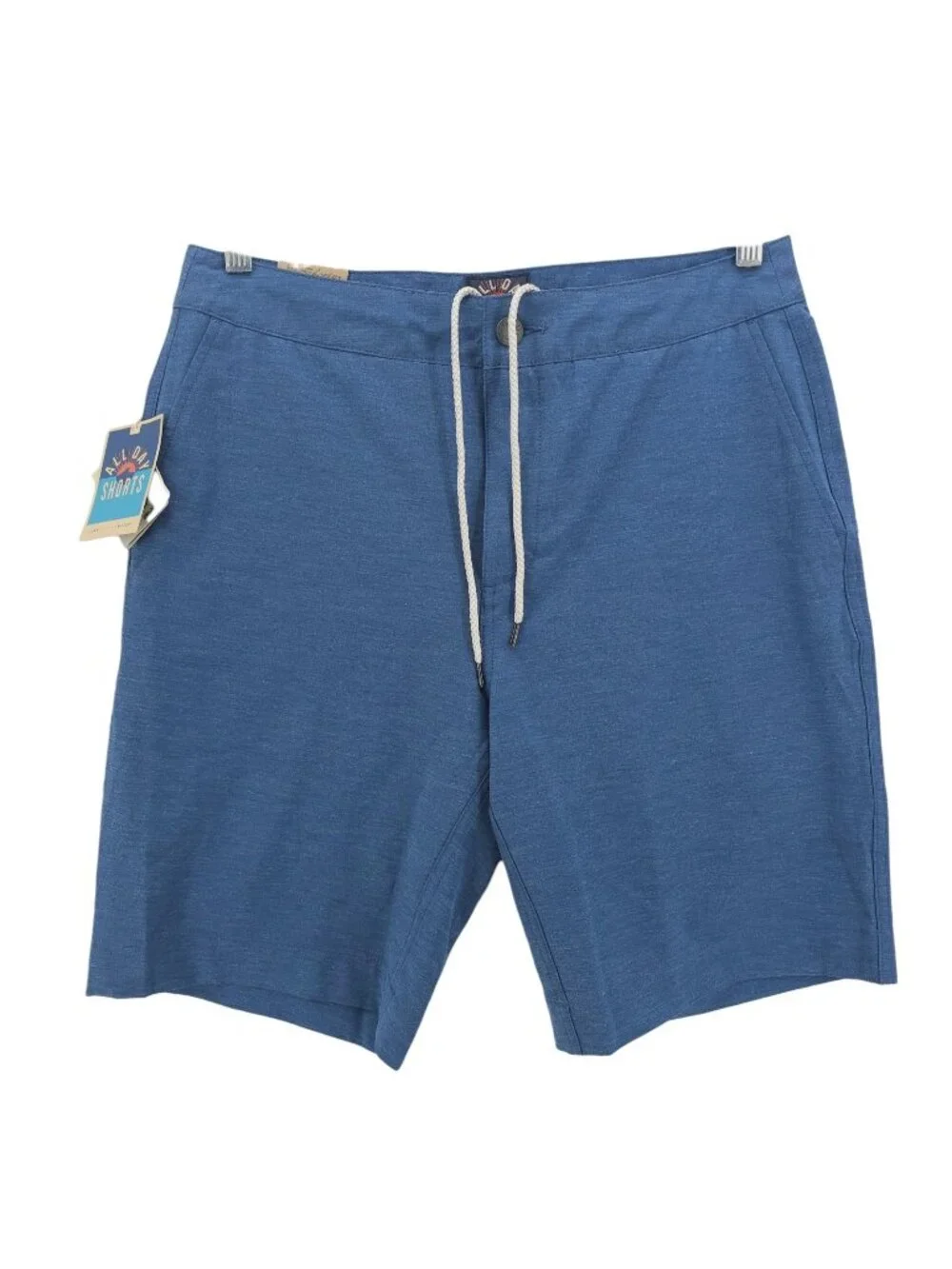 NWT FAHERTY All Day Casual Shorts Navy Blue Men's Size 32